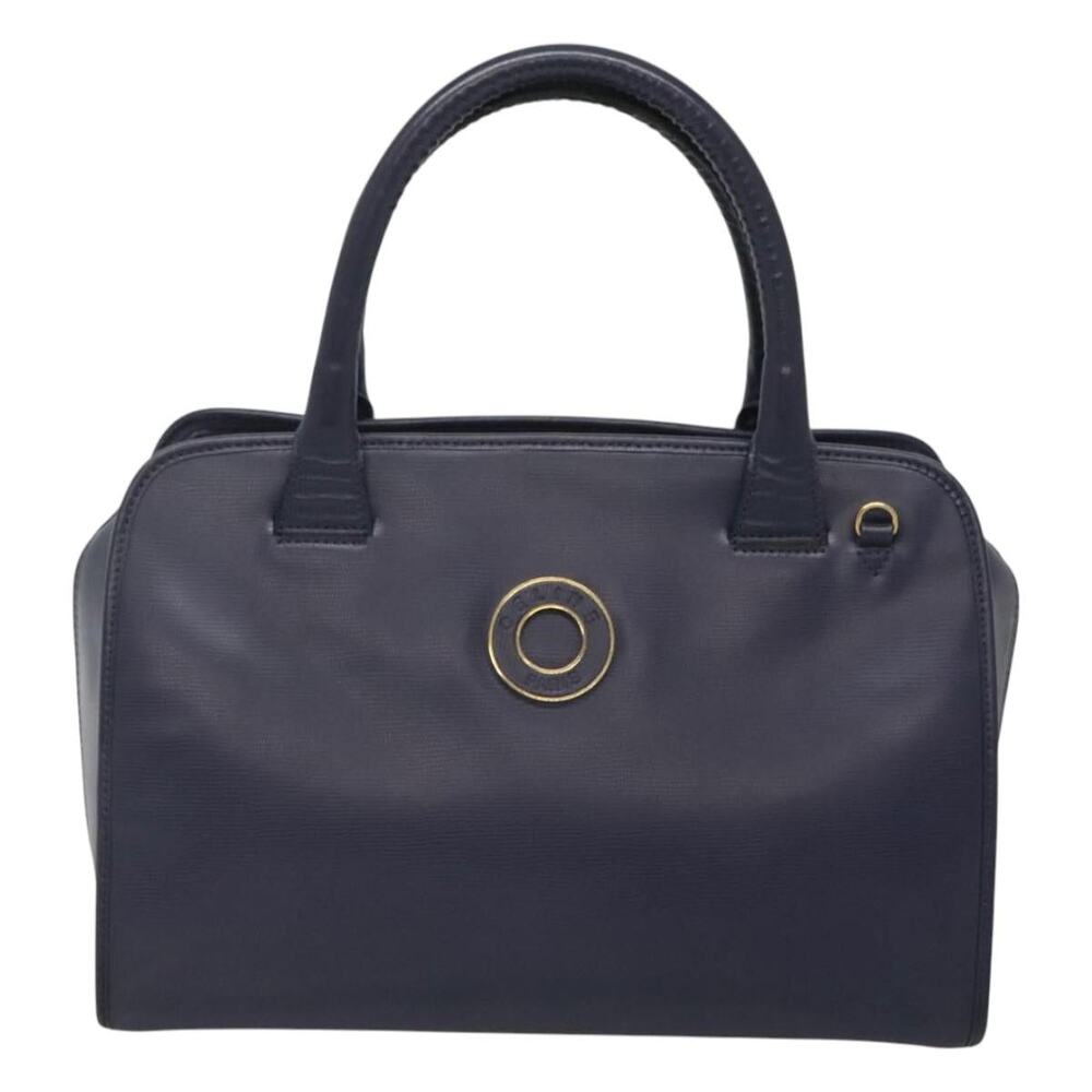 CELINE Hand Bag Leather Blue Gold - Picture 2 of 12